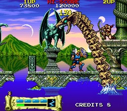 une photo d'Ã©cran de The Astyanax sur Arcade